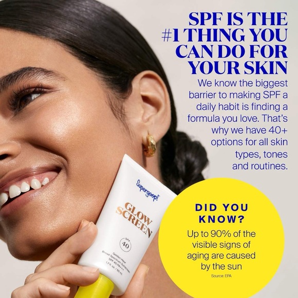 Pick 8/$50 Supergoop! GlowScreen Golden Hour🆕deluxe sample size - Picture 6 of 10